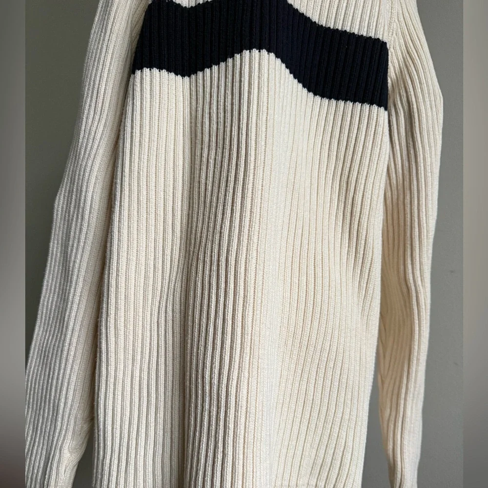 Vintage 90s Ralph Lauren Polo Jeans Co Ribbed Turtleneck Rugby Sweater Men’s XL